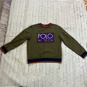 Polo Hi Tech (Orange-Black-Green)
